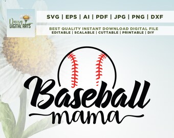 Baseball Mom Shirt svg, Baseball Shirt svg, sublimation, Svg, Baseball Mama svg, Baseball Mama png, Baseball Life svg, Cut File, Cricut, Png