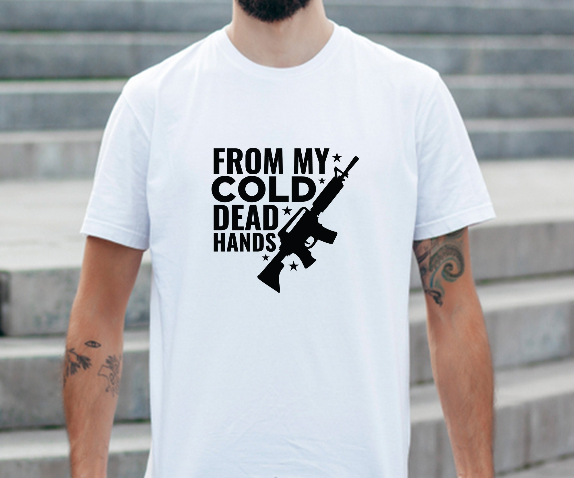 From My Cold Dead Hands SVG, PNG, Defend Second Amendment, America, USA ...