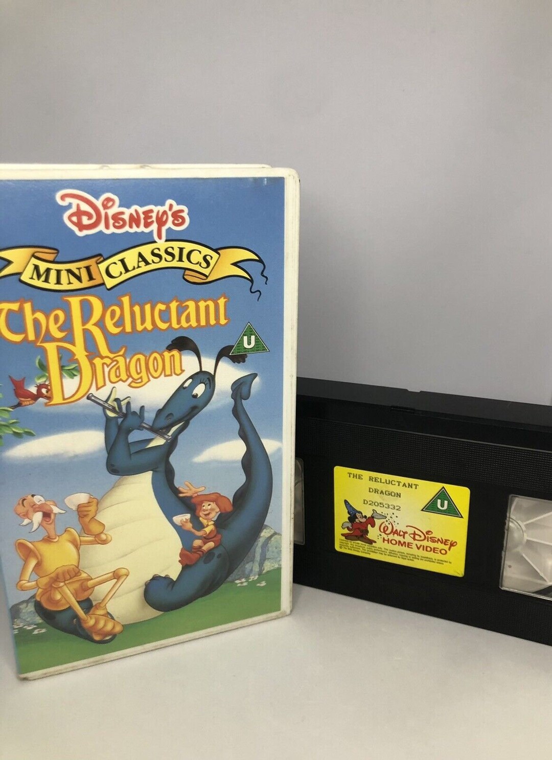 The Reluctant Dragon VHS Walt Disney VHS Tape Etsy