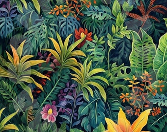 Jungle Background Decoupage Rice Paper. https://dragonflycrafts.uk/