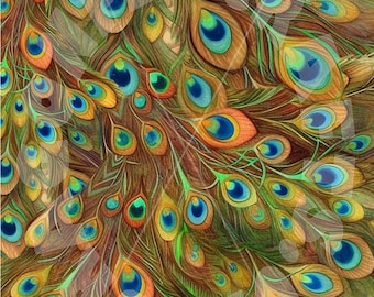 Peacock Queen Background Decoupage .  Rice Paper. https://dragonflycrafts.uk/