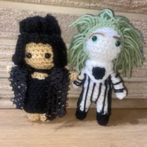 Personajes de ganchillo de BeetleJuice