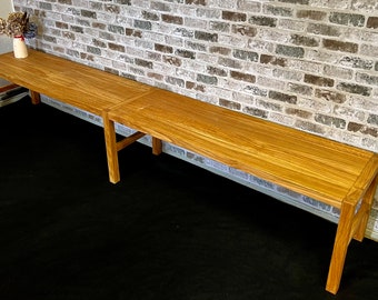 Wooden bench for kitchen, living room etc.