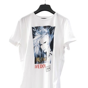 Louis Vuitton White Stretch Cotton Watercolor Knit Crew Neck T Shirt XL  Louis Vuitton