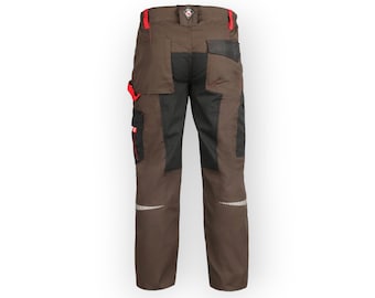 Pantalon de travail professionnel pour hommes avec plusieurs poches Vêtements de travail de haute qualité pour homme