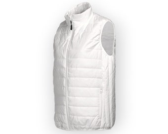 Men's lightweight water-resistant packable puffer vest. Thicken winter vest.