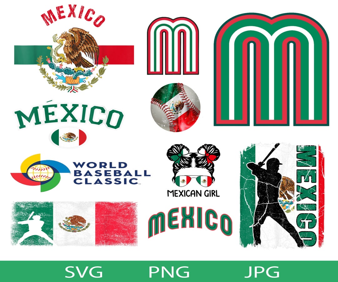 Mexico Baseball PNG 2023 Mexico World Baseball Classic 2023 Etsy