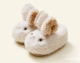 Children's Plush Bunny Slippers