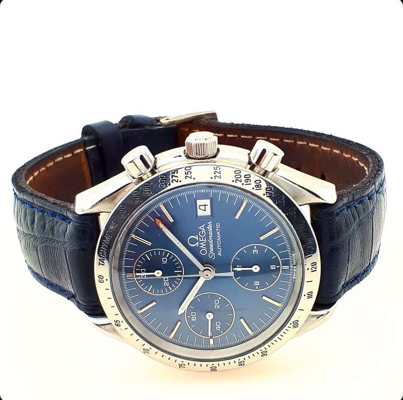 Omega Speedmaster Chronograph Automatic BLUE DIAL 1750043