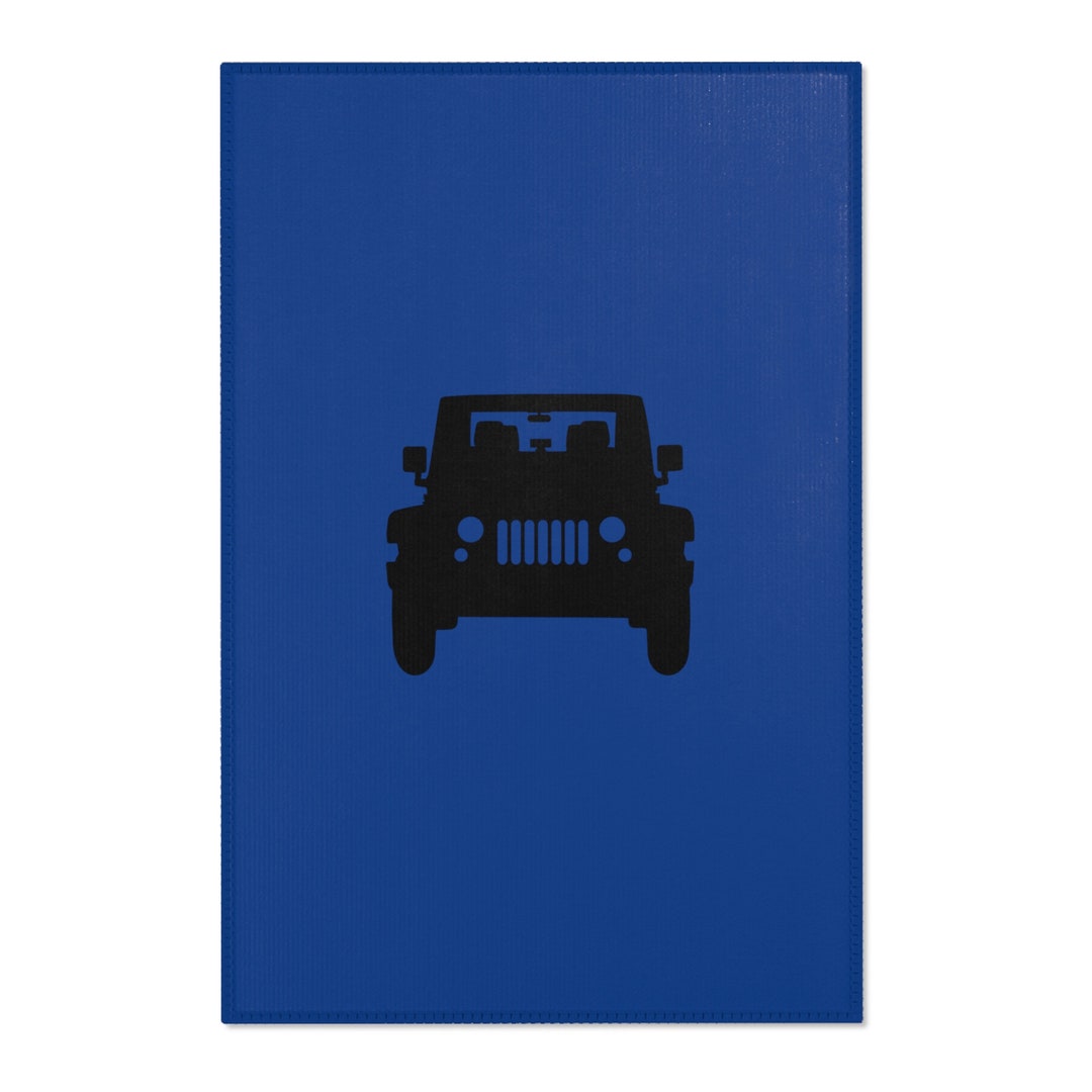 Jeep Area Rugs Jeep Art Offroad Jeep Enthusiast Jeep Etsy