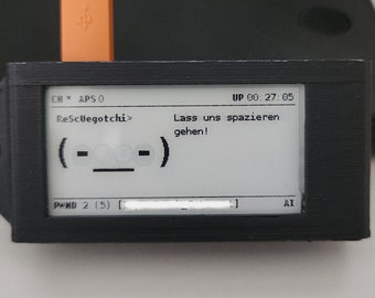 Il tuo nuovo Pwnagotchi - Gadget di sicurezza WIFI - Custodia stampata in 3D di alta qualità - Display Waveshare - Raspberry Pi