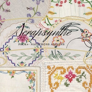 napperons imprimables pour vos albums, journaux, photos, scrapbooking, cartes, broderies, papiers, pages, dentelle, kit, rouge