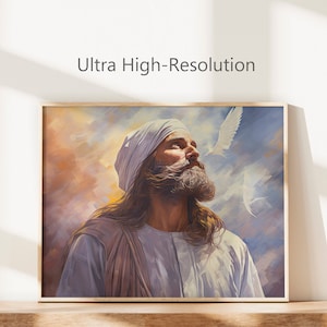 Wings of Freedom | 550+ DPI Poster | Unframed Sikh Wall Art | Sikh Gift | Wall Decor | Religious Art