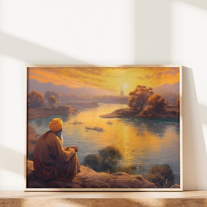 Inner Harmony | Poster | Religious Art | Sikh Art | Sikh Gifts | Sikh Wall Art