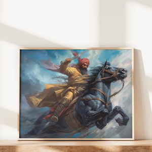Zenlike Equilibrium | Poster | Religious Art | Sikh Art | Sikh Gifts | Sikh Wall Art