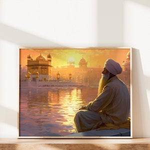 The Silent Symphony | Poster | Religious Art | Sikh Art | Sikh Gifts | Sikh Wall Art