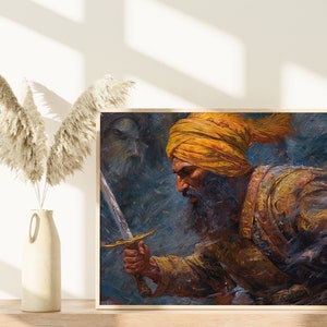 Divine Equanimity | Poster | Religious Art | Sikh Art | Sikh Gifts | Sikh Wall Art