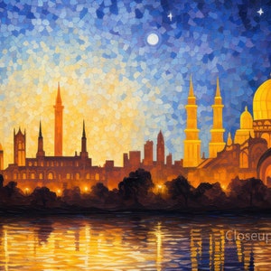 Ethereal Glow | 550+ DPI Poster | Religious Art | Sikh Art | Sikh Gifts | Sikh Wall Art
