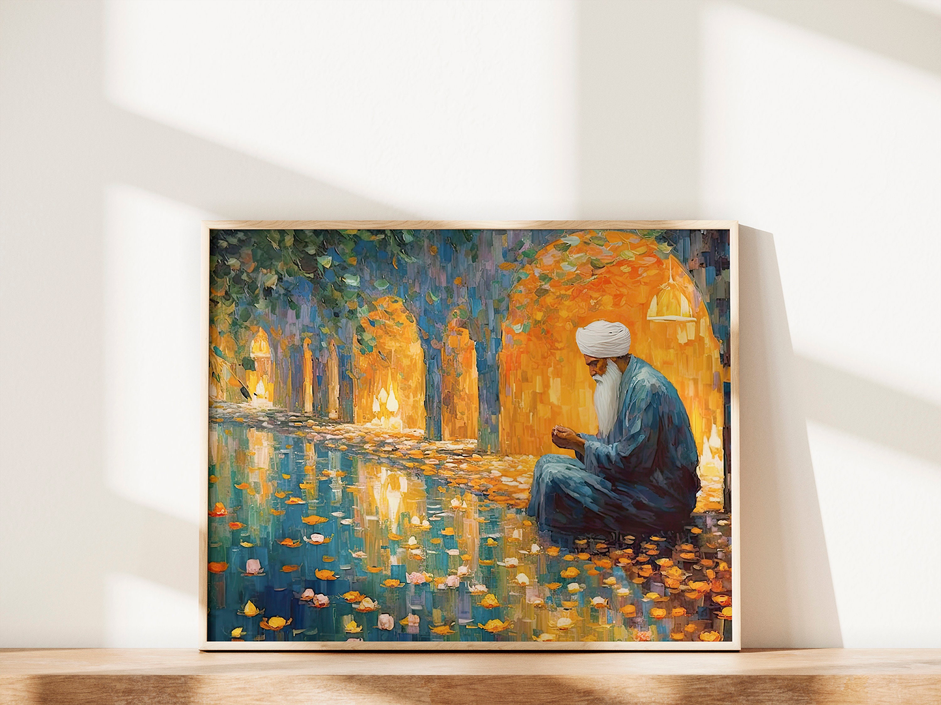 The Silent Symphony | Poster | Religious Art | Sikh Art | Sikh Gifts | Sikh Wall Art