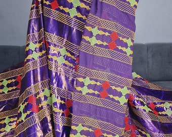 Bazin Computer / African Bazin Fabric 5 Meters/ Bazin Pour Boubou / Bazin Embroidered Dubai/ Bazin Riche Getzner Super Magnum Tissu/Bazin Polman