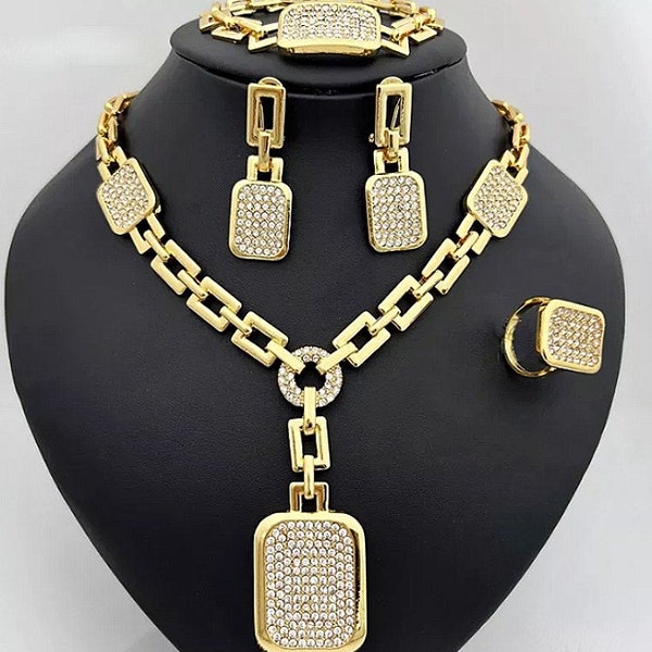 Parure de bijoux / Jewelry sets / Bijoux or plaqué / Bijoux plaqué