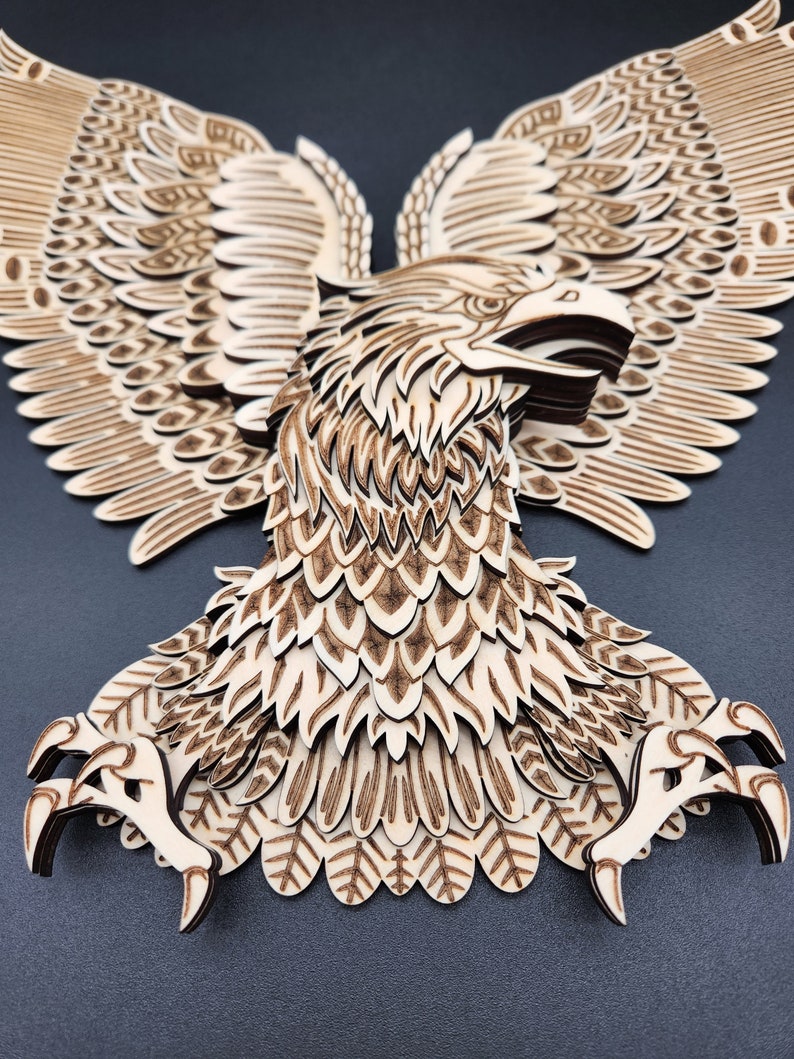 Eagle Wall Art Eagle Gift for Him Wall Hanging Eagle Gift for Etsy