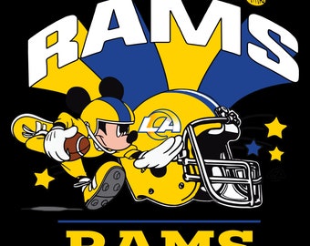 Los A.ngeles Rams voetbal - PNG digitale download