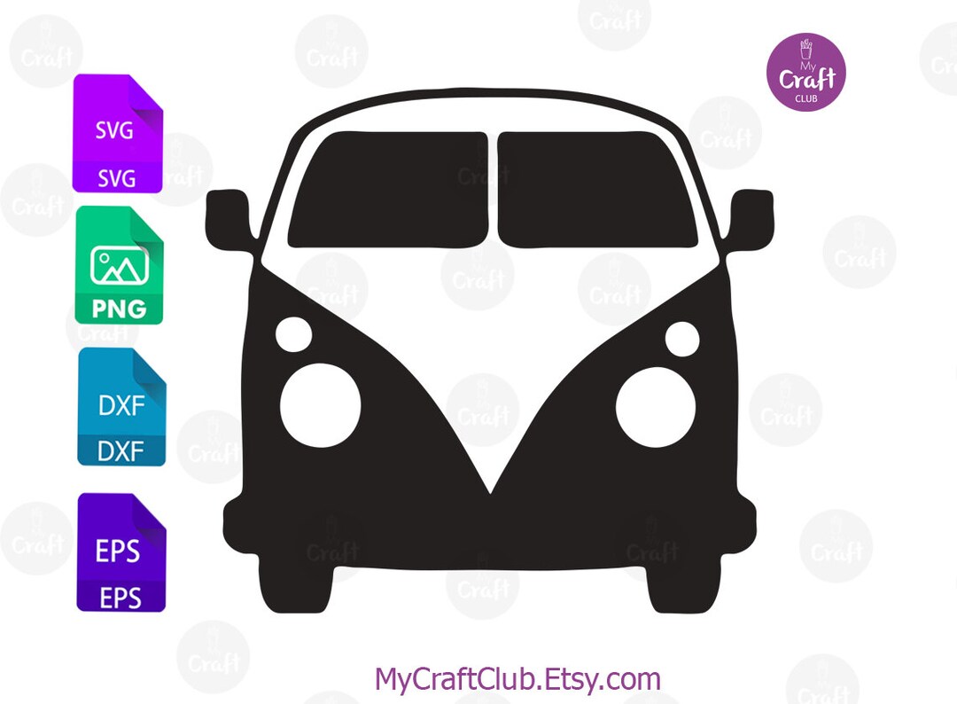 VW Bus SVG Vw Bus Download Svg File Vw Bus Digital Svg Vw - Etsy