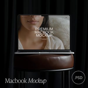 Aesthetic MacBook Mockup | Modern Laptop Mockup | Website Mockup | Realistic Apple Device | Digital Products | Etsy Listing Mockup | PSD