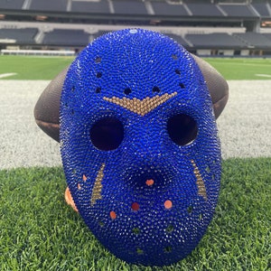 Custom Rhinestone ghost face or Jason Mask