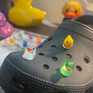 Rubber Duck Croc Charms