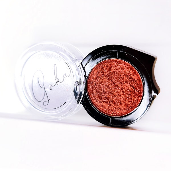 Eye shadows • Red Copper • Eco vegan handmade makeup  cruelty free • Long lasting