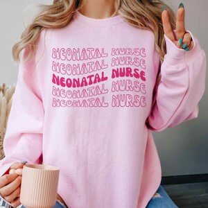 Neonatal Nurse Sweatshirt Nicu Nurse Sweatshirt Nicu Rn Sweatshirt Neonatal Icu Nurse Appreciation Gift Baby Nurse Sweater Nicu Nurses Gifts