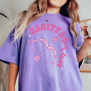 Sagittarius Zodiac T-shirt Big Sagittarius Energy Sagittarius Af Shirt Comfort Colors Western Shirt Sagittarius Top Sagittarius Birthday Tee