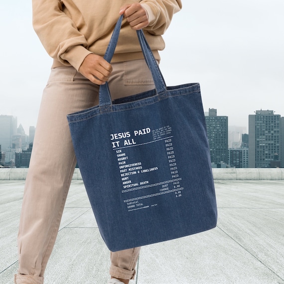 It's All About Jesus Tote Bag It's All About Jesus Tote Bag