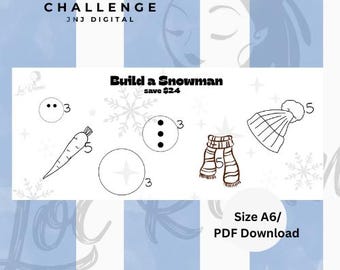 WINTER MINI Savings Challenge (SNOWMAN)