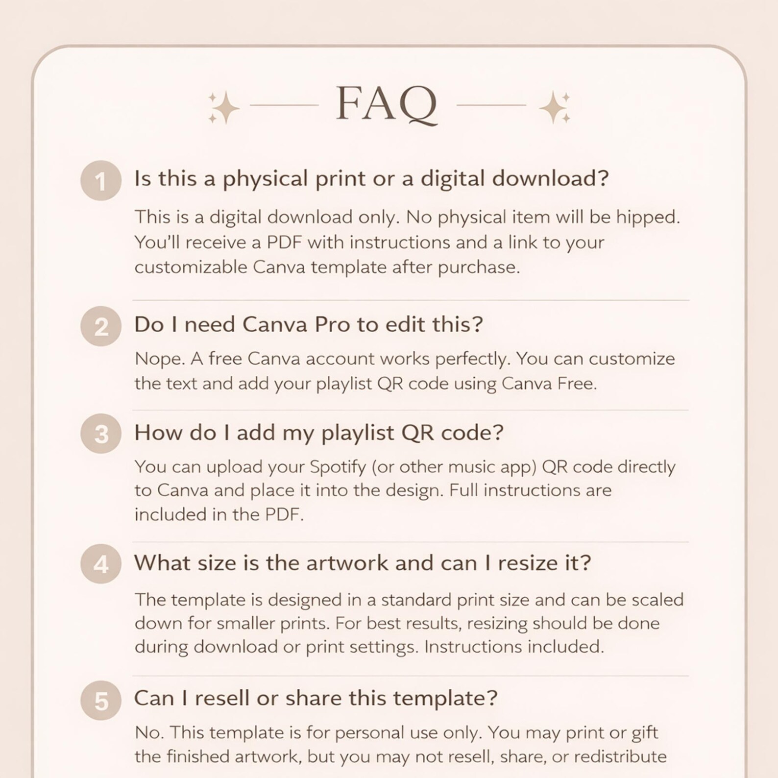 Minimalist QR Code Wall Art | Personalized Spotify Playlist Template ...