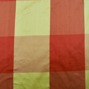 Purple Madras 97 Plaid Silk Shantung main image 1