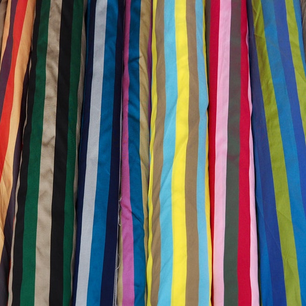 100% Polyester Taffeta Stripe