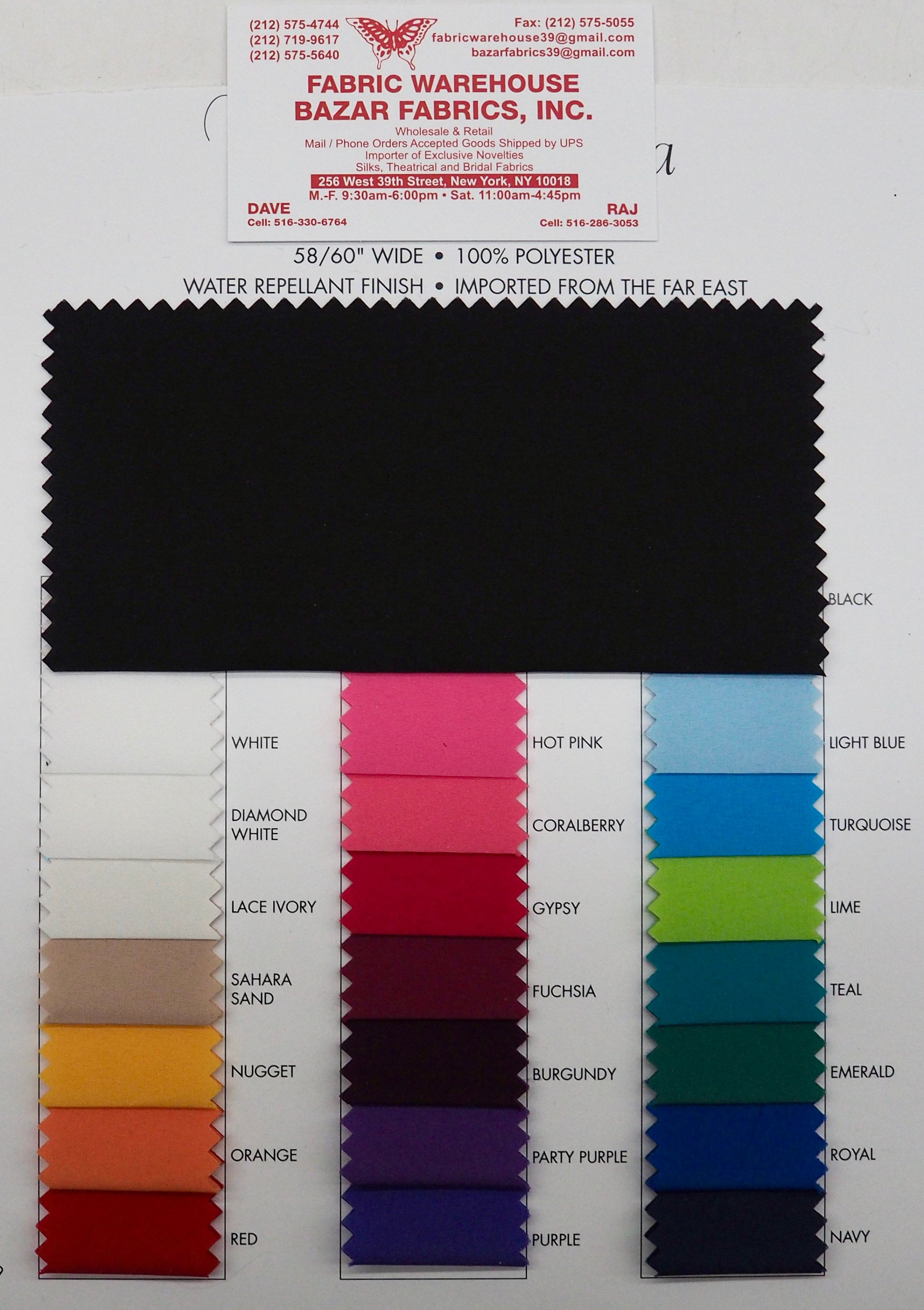 Polyester Taffeta