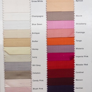 100% Silk Satin- Swiss Collection