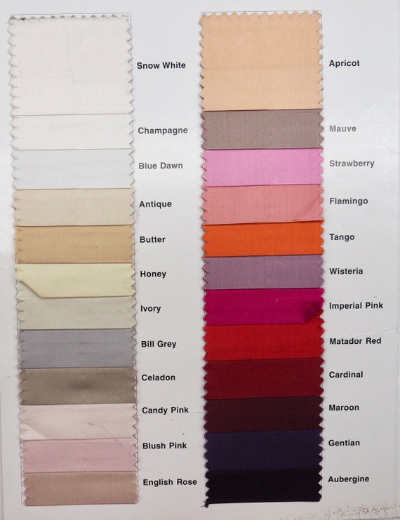 100% Silk Satin- Swiss Collection