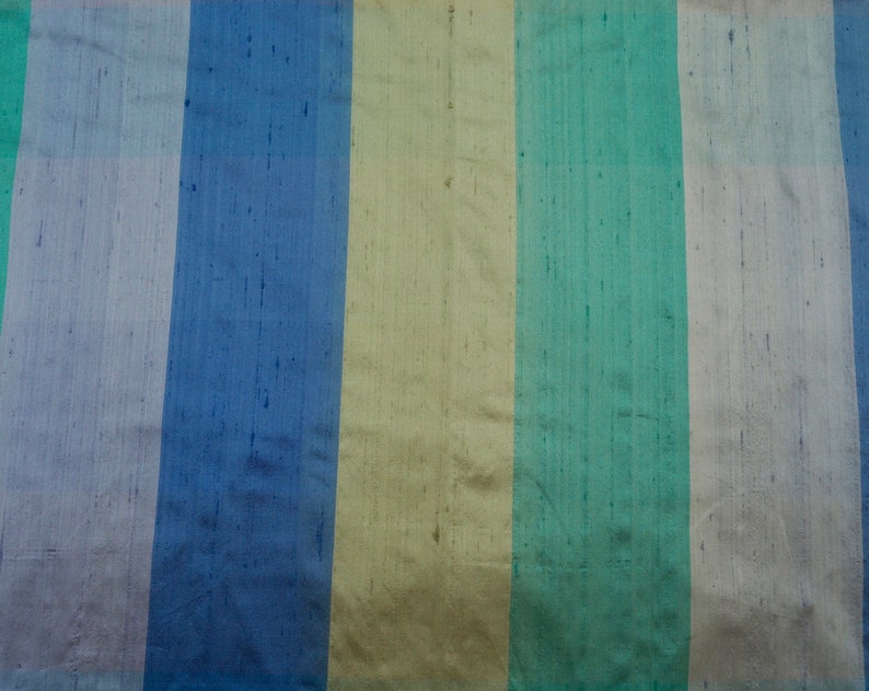 Peach 29 Striped Silk Shantung main image 1