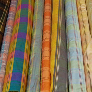 Cuadros de shantung 100 % seda