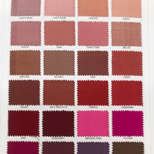 100% Silk Shantung- American Beauty Collection