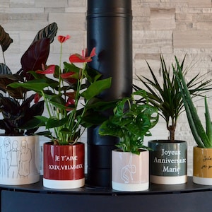 Personalized planters