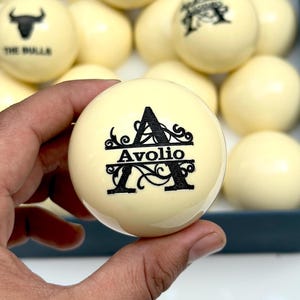 Personalized Pool Cue ball Billiards Ball Engraved Ball Gift for Wife Gift For him, Wedding gift, Anniversary gifts, Retirement gifts