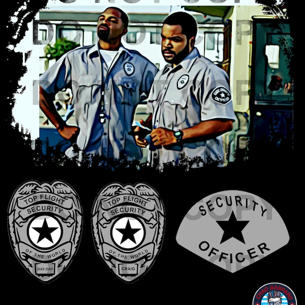 Top Flight Security Uniform Graphics