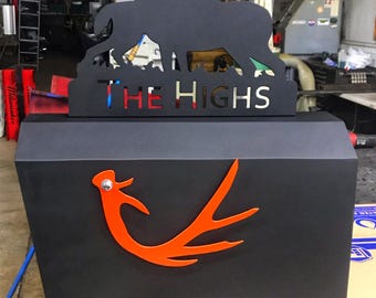 Custom Deer themed mailbox