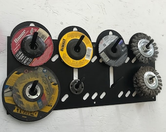Grinder wheel organizer